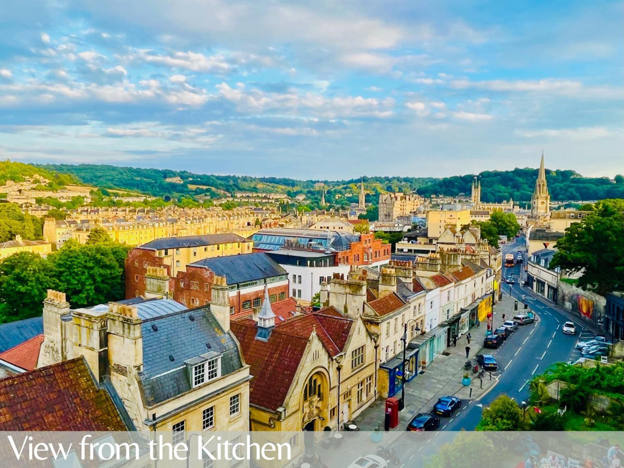 The Paragon Penthouse - Stunning Views Over Bath! Exterior foto