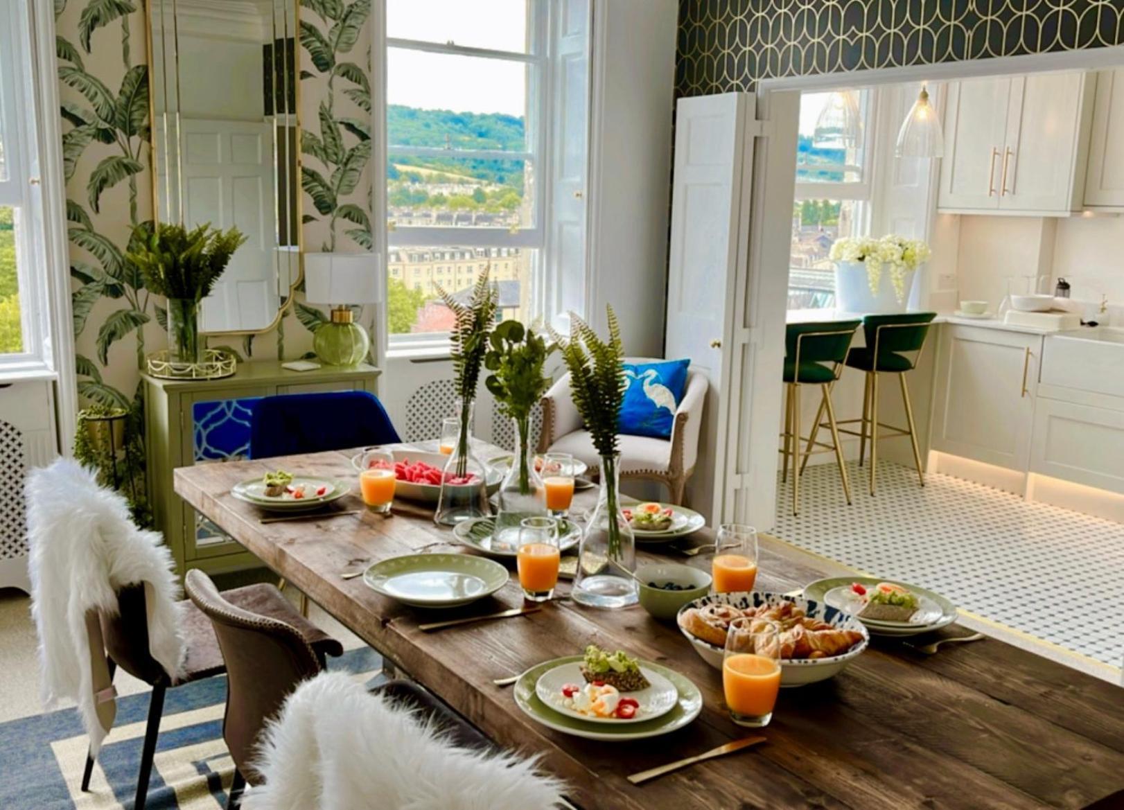 The Paragon Penthouse - Stunning Views Over Bath! Exterior foto